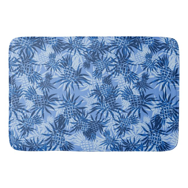 Ananas-Camouflage Hawaiian Tropical Badematte (Vorderseite)