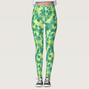 Ananas-Camouflage Hawaiian Tropical Leggings