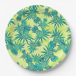 Ananas-Camouflage Hawaiian Tropical Pappteller