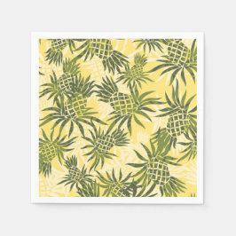 Ananas-Camouflage Hawaiian Tropical Serviette