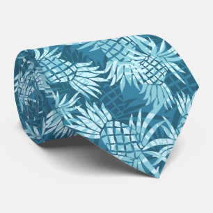 Ananas-Camouflage-hawaiisches doppelseitiges Krawatte