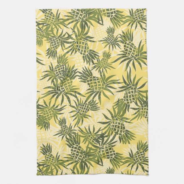 Ananas-Camouflage-hawaiisches Küchen-Tuch Handtuch (Vertikal)