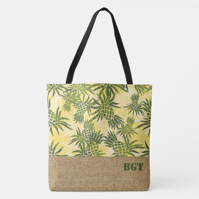 Ananas-Camouflage-Monogramm-hawaiische (Vorderseite)