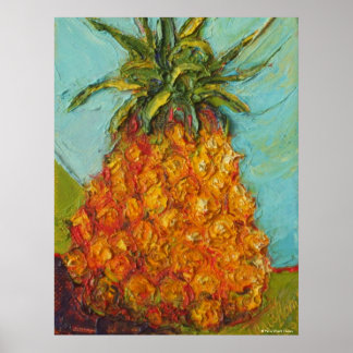 Ananas Canvas Print Poster
