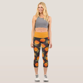 Ananas Capri-Leggings Capri Leggings