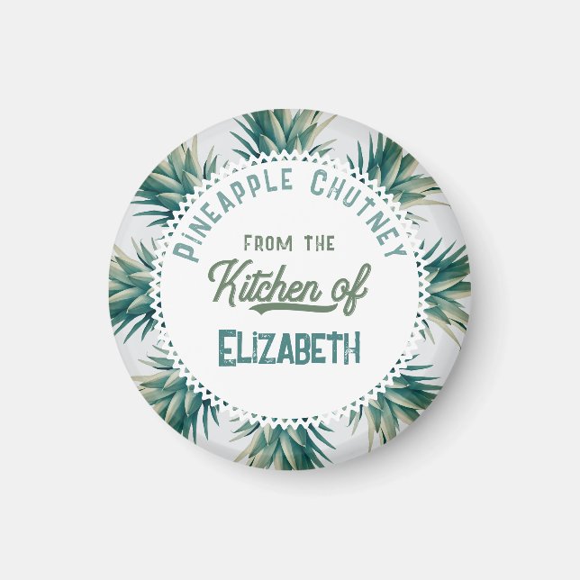 Ananas Chutney Magnet (Vorne)