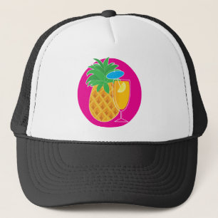 Ananas-Cocktail Truckerkappe