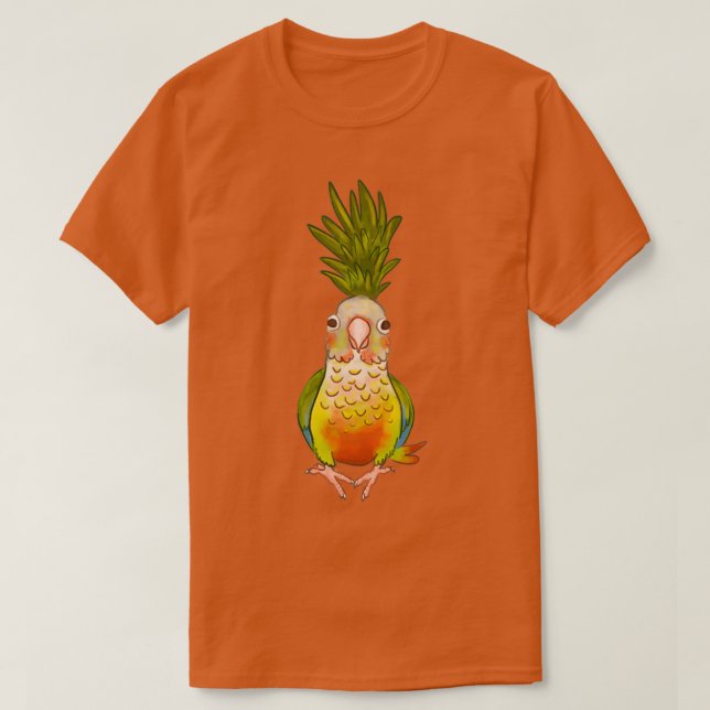 Ananas Conure T-Shirt (Design vorne)