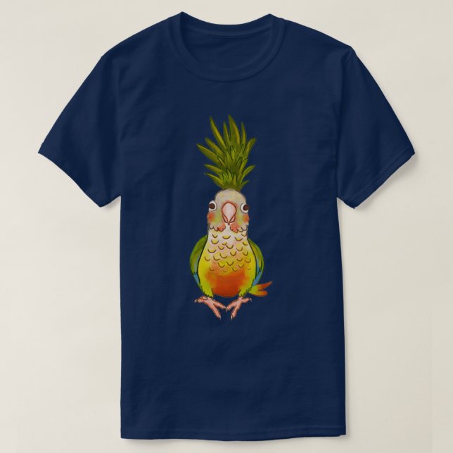 Ananas Conure T-Shirt (Design vorne)