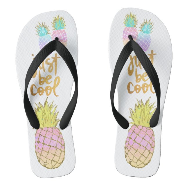 Ananas Cool Flip Flops (Fußbett)