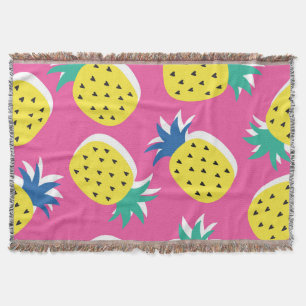 Ananas Crazy Colors: Childish Pop-Art. Decke