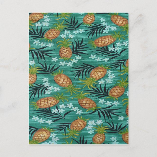 Ananas Delight Postkarte (Vorderseite)