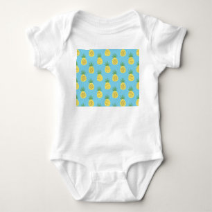 Ananas Delight: Tropische Fruchtwerbung Baby Strampler