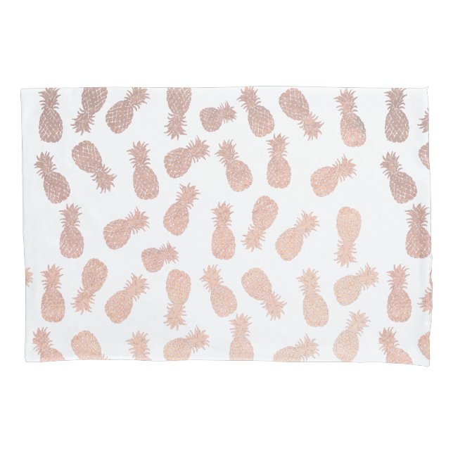 Ananas der Rose Kissenbezug (Vorderseite)