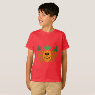 Ananas-Design - Kids' Hanes TAGLESS® T - Shirt