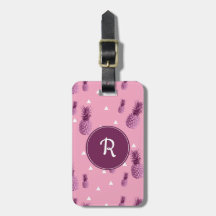 Ananas-Dreieckmuster des Sommers tropisches rosa