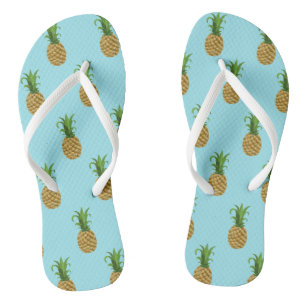 Ananas-Druck drehen Reinfälle um Flip Flops