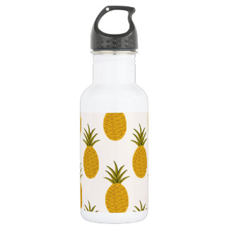 Ananas-Druck Edelstahlflasche