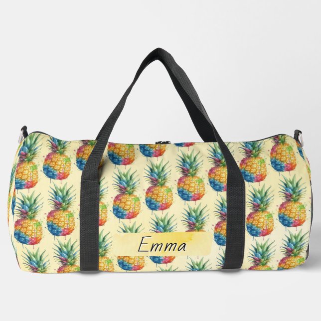 Ananas Duffle Bag (Vorderseite)
