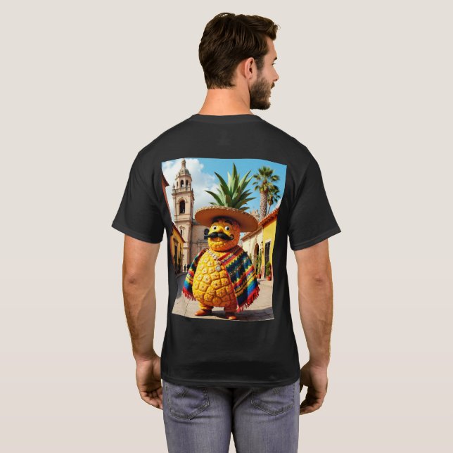 Ananas Empire - El PineCho T-Shirt (Schwarz voll)