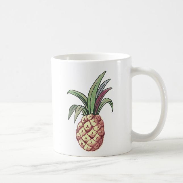 Ananas-Entwurf Tasse (Rechts)