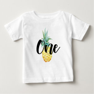 Ananas-erstes Geburtstags-Shirt Baby T-shirt