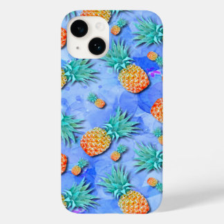 Ananas. Farbe. Feier. Case-Mate iPhone 14 Hülle