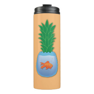 Ananas Fish Thermal Tumbler Thermosbecher