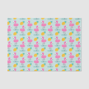Ananas-Flamingo-Gewebepapier Seidenpapier