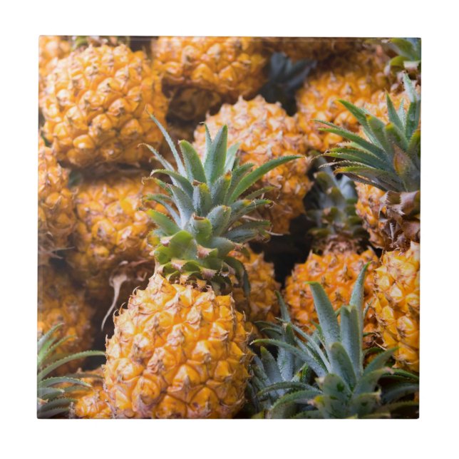 Ananas Fliese (Vorderseite)
