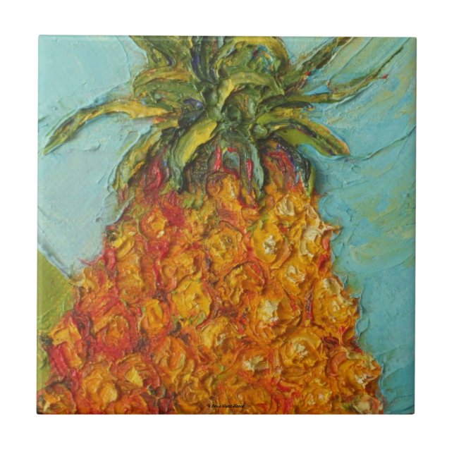 Ananas-Fliese Fliese (Vorderseite)