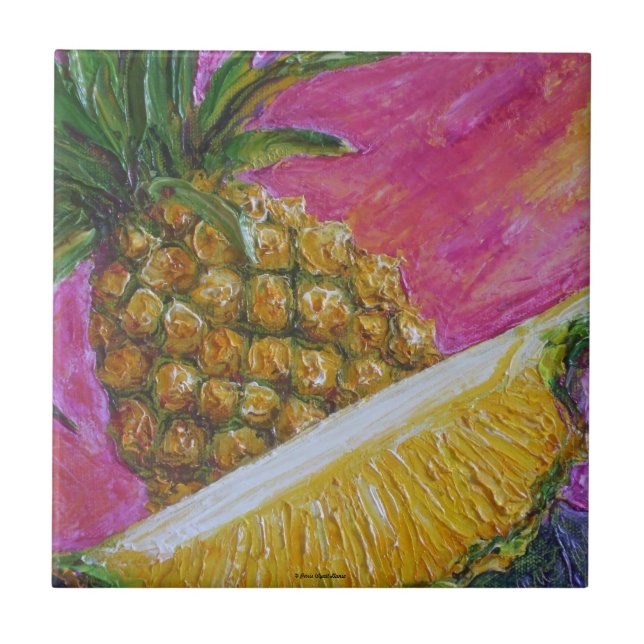 Ananas-Fliese Fliese (Vorderseite)