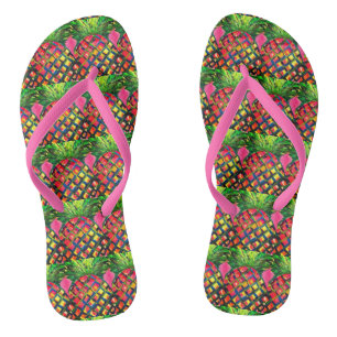 Ananas Flip Flops