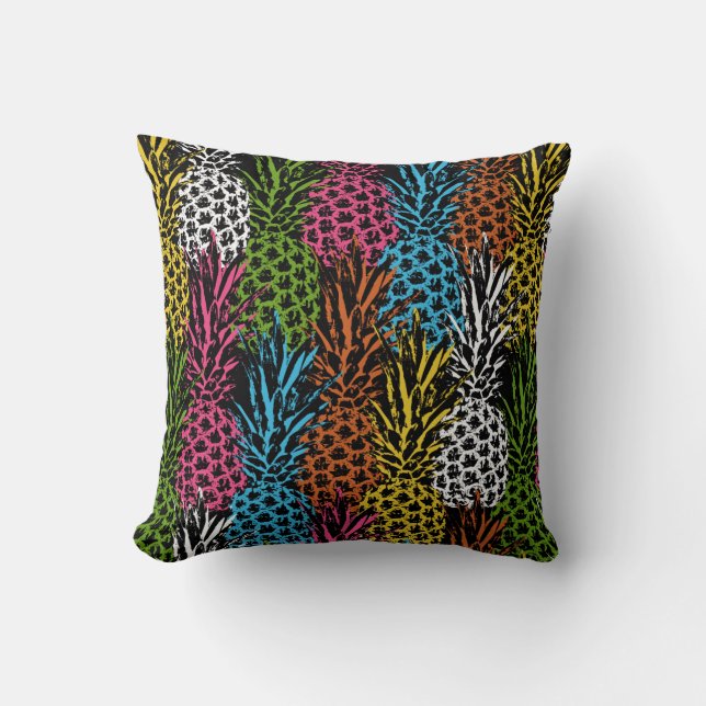 Ananas, frei und süß kissen (Vorderseite)