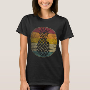 Ananas Frucht Geschenk Retro Stil Vintage Lustig 7 T-Shirt