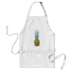 Ananas Frucht Strand Dessert Bunt Tropisch Schürze