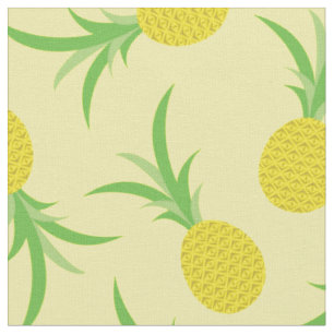Ananas Frucht Tropisch Kind Niedlich Stoff