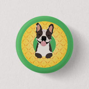 Ananas-Früchte Button