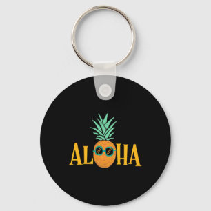 Ananas Fruit Aloha Beaches Hawaii - Hawaiian 1 Schlüsselanhänger
