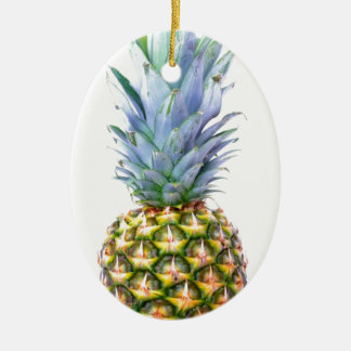 Ananas Fruit Beach Dessert Colorful Tropical Keramikornament