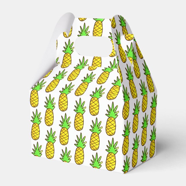 Ananas Gefälligkeitsbox Geschenkschachtel (Vorderseite)