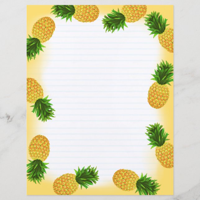 Ananas Gelb (Vorderseite)