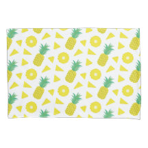 Ananas Gelb Grüne Frucht Muster Modern