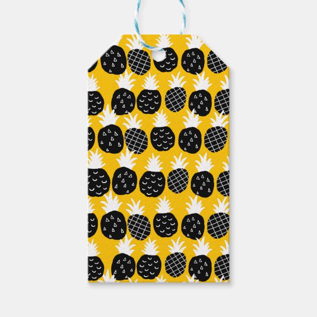 Ananas Geschenkanhänger (Vorderseite)