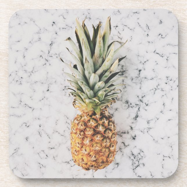 Ananas Getränkeuntersetzer (Vorderseite)