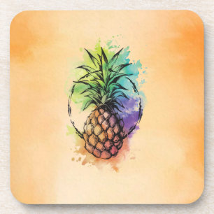 Ananas Getränkeuntersetzer