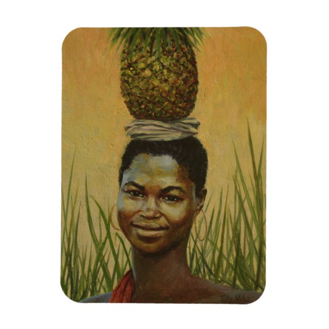 Ananas Girl 2004 Magnet (Vertikal)