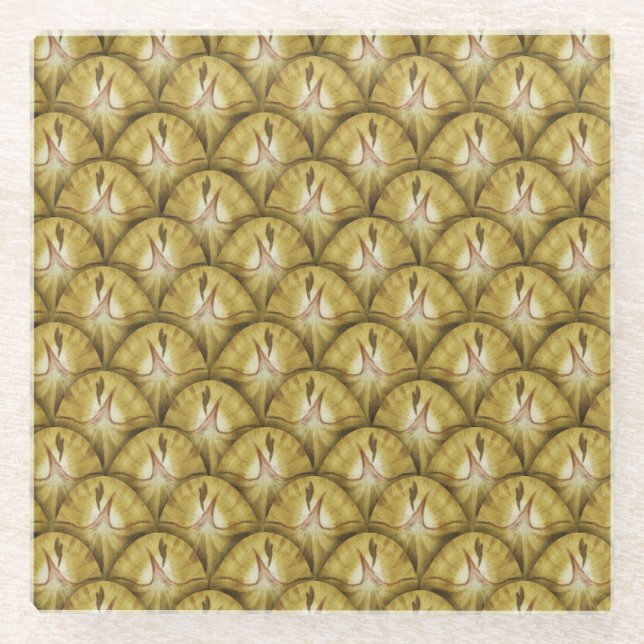 Ananas Glasuntersetzer (Vorderseite)