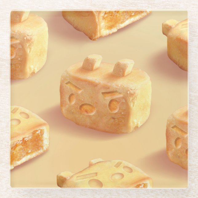 Ananas Glasuntersetzer (Vorderseite)