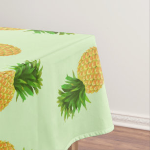 Ananas grün tischdecke